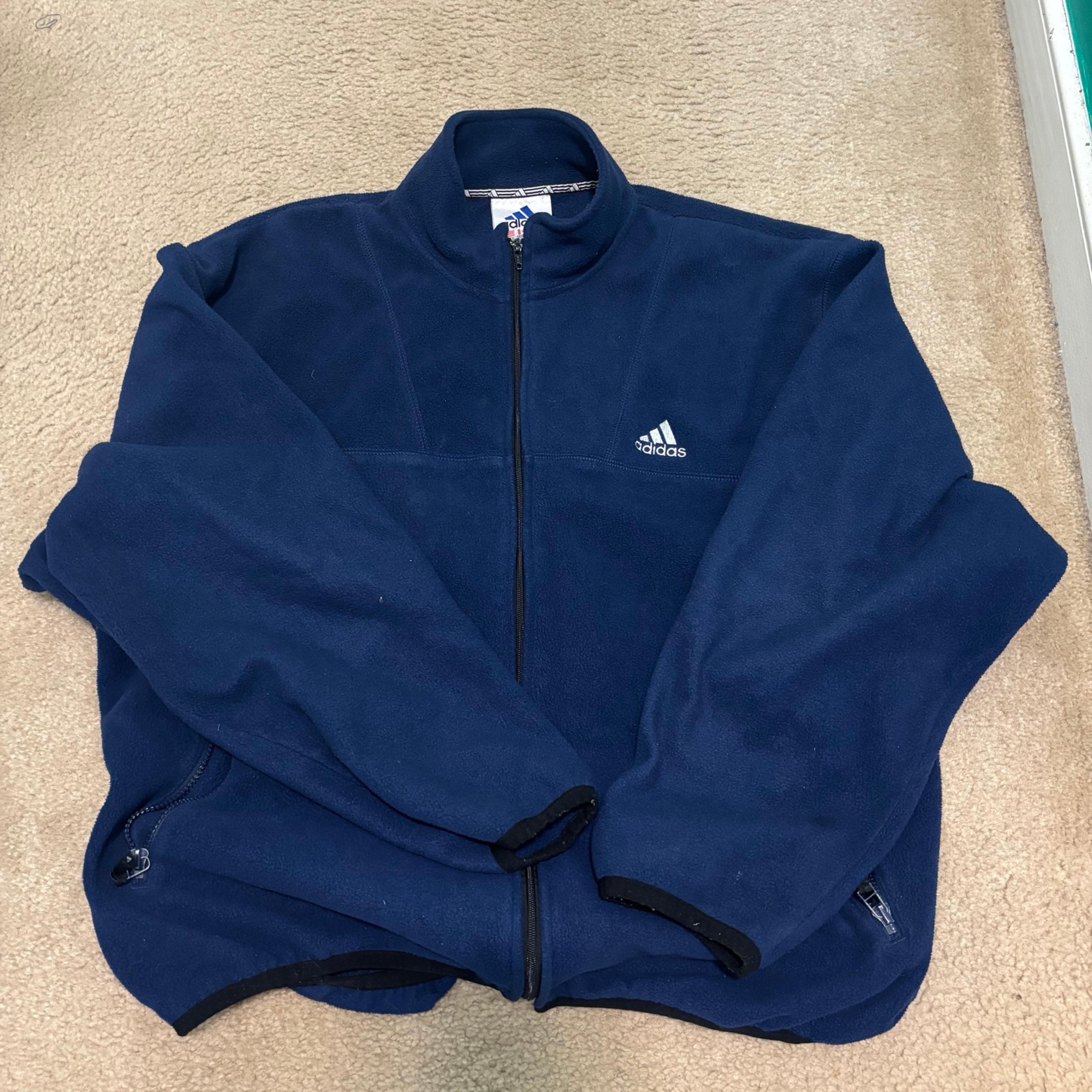 Vintage Adidas fleece jacket