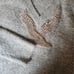 Zara oversized rhinestone applique sweater M