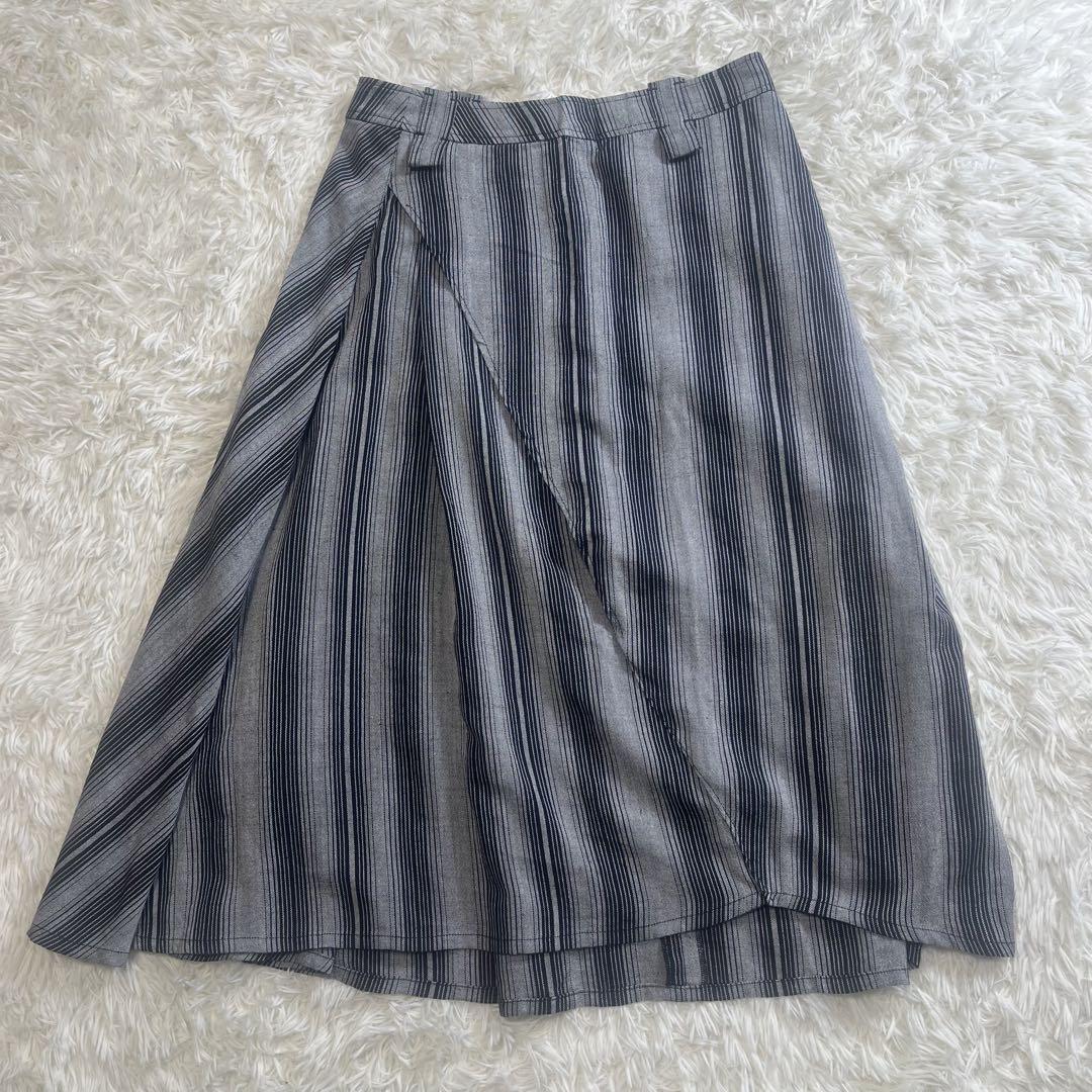 Sensounico i+mu Im Linen Skirt Asymmetrical 40