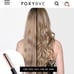 Foxybae Styling Curling Wand in rose gold new sealed box