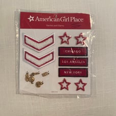 american girl patches and charms