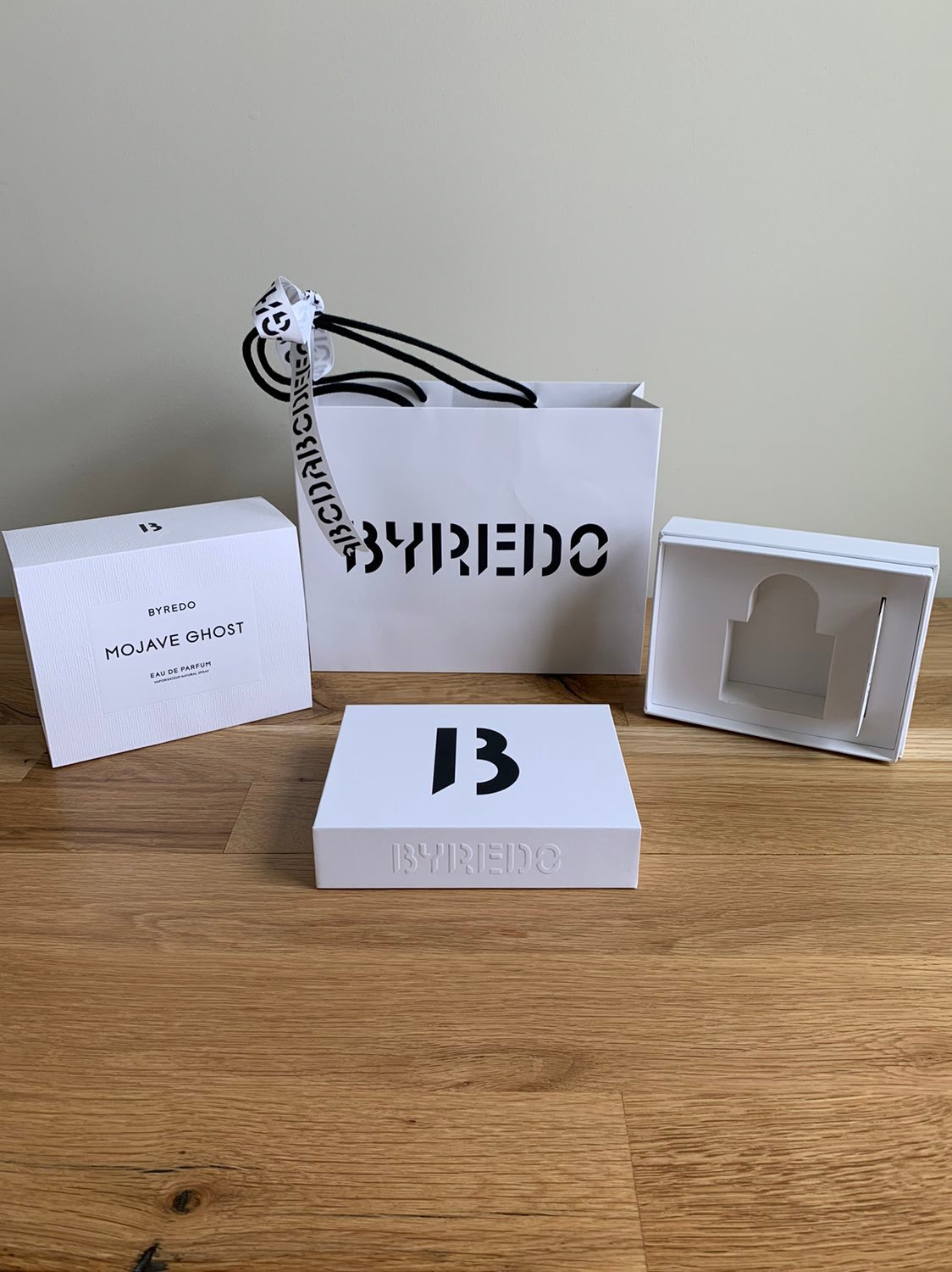 Byredo Mojave Ghost empty box