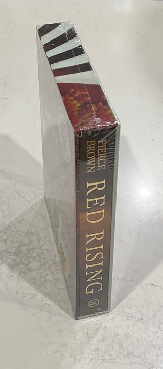 Red Rising Deluxe Slipcase Signed Pierce Brown 1st Print Read Condition Issue
