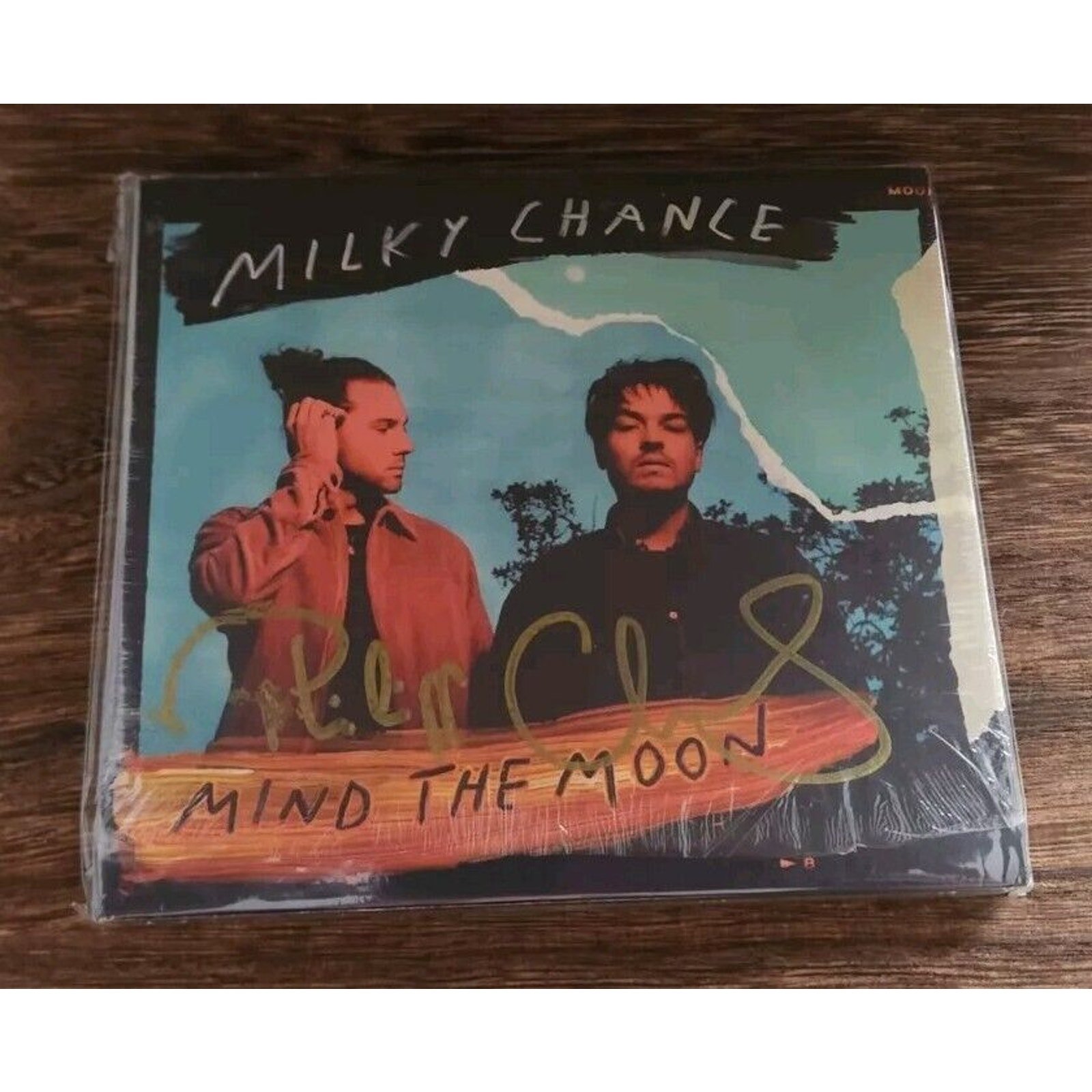 Milky Chance Hand Signed Mind The Moon CD Gold New