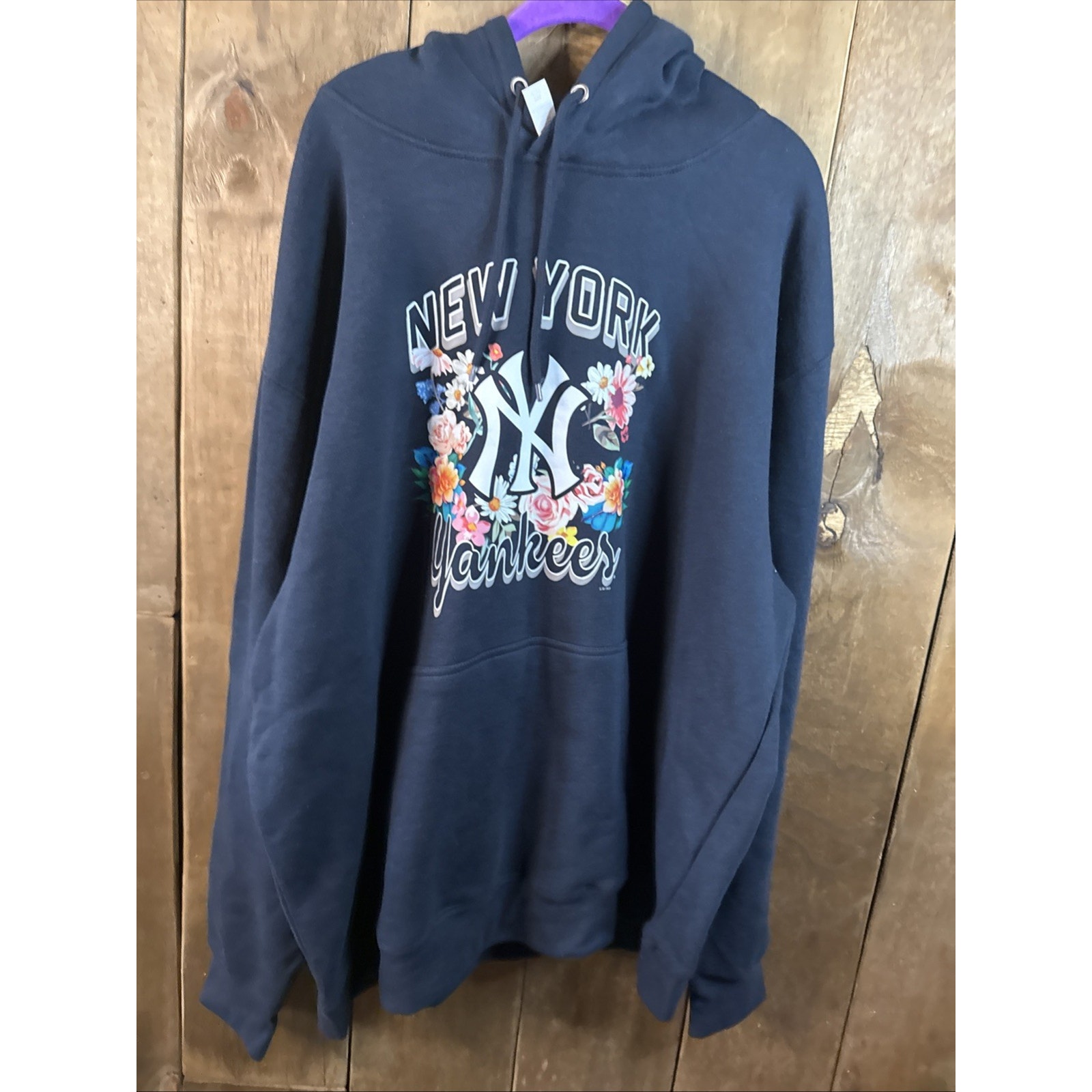 G-III by Carl Banks New York Yankees Hoodie Navy Blue 2XL