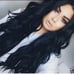 Black Full Head clip in Extension