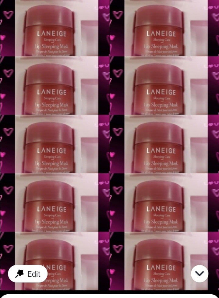 Lot 10 Laneige lip sleeping mask berry