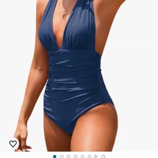 CUPSHE halter top swimsuit