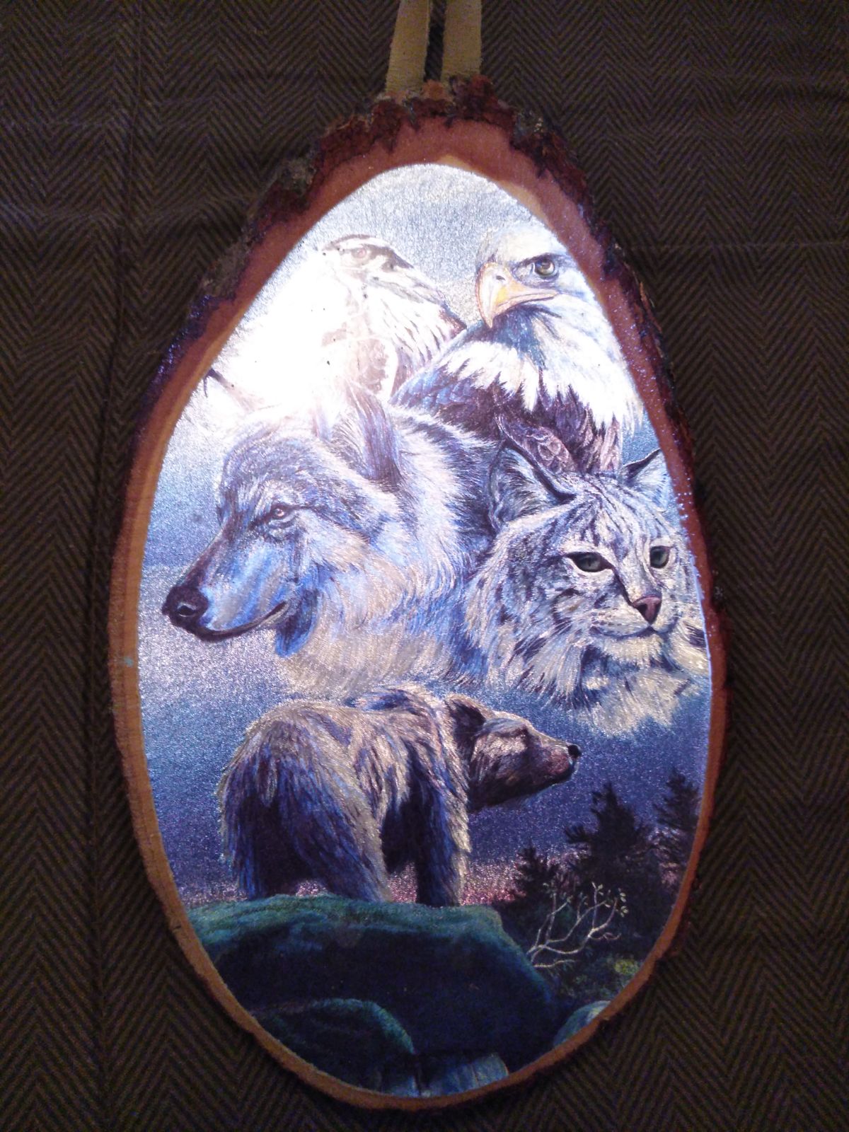 Wooden wall art
