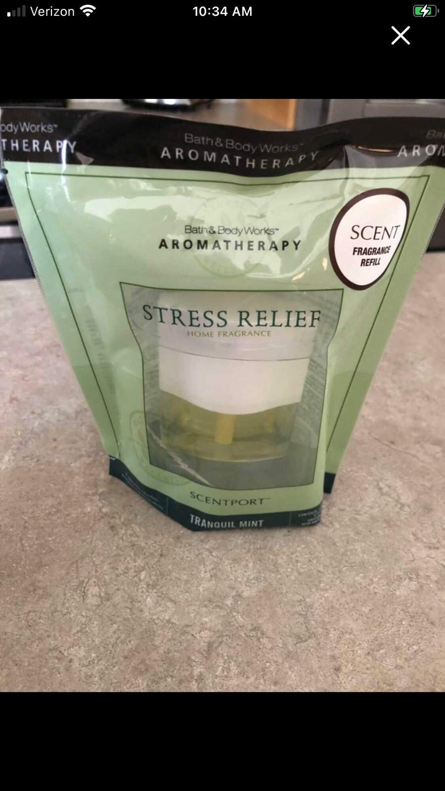Bath & Body Works Scentport Refill Tranquil Mint new