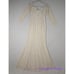 New! Maniju Beige Lace Gown Maxi dress sweetheart neckline, size L
