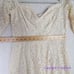 New! Maniju Beige Lace Gown Maxi dress sweetheart neckline, size L