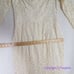 New! Maniju Beige Lace Gown Maxi dress sweetheart neckline, size L