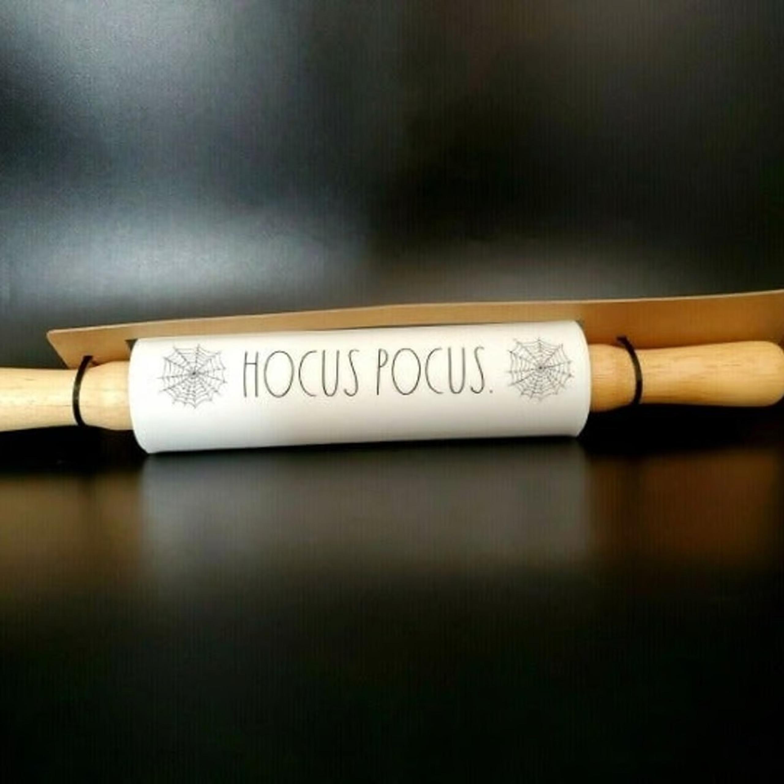 Rae Dunn Halloween Hocus Pocus Rolling Pin 15" New