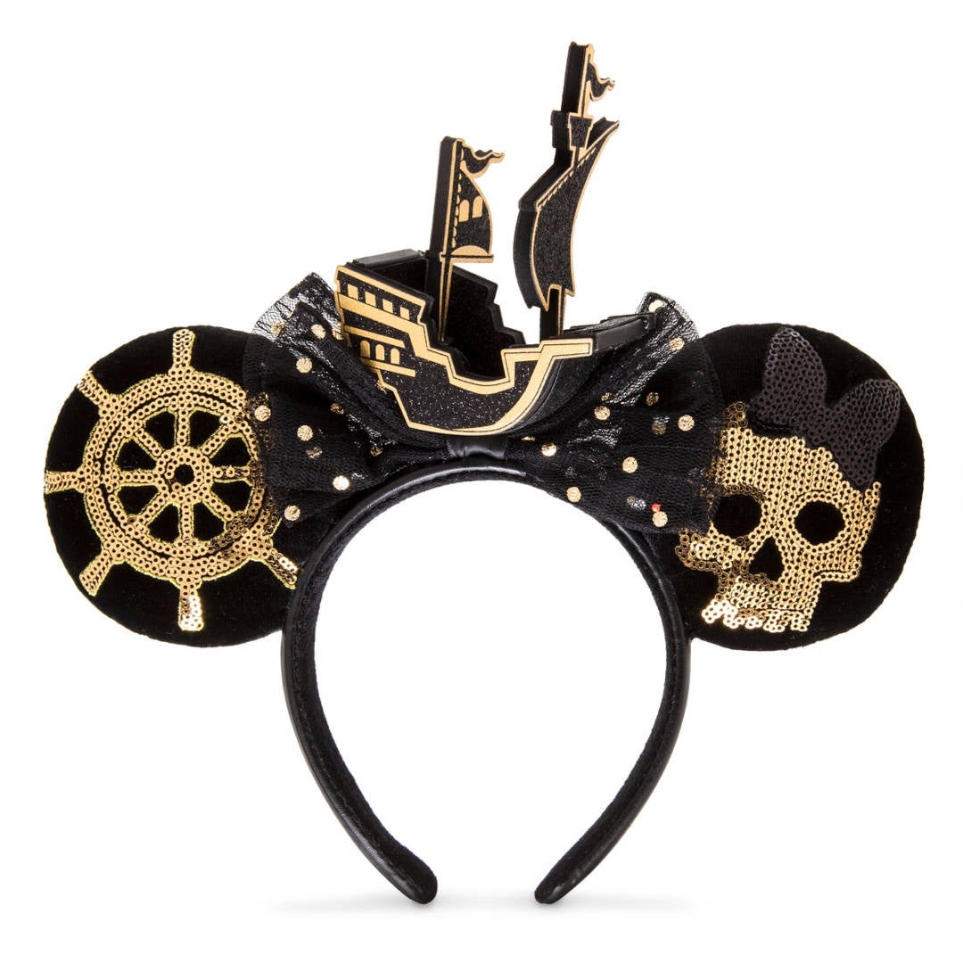 Disney Minnie Mouse Main Attraction February Pirate of the Carribean Ear Headban