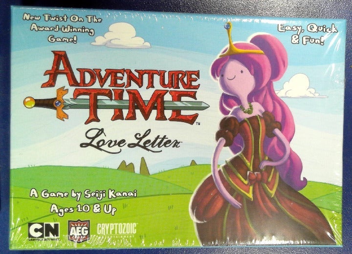 Adventure Time Love Letter Game UNOPENED