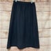 Studio Works Women's‎ Black 2 Piece Faux Suede Skirt Suit