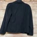 Studio Works Women's‎ Black 2 Piece Faux Suede Skirt Suit