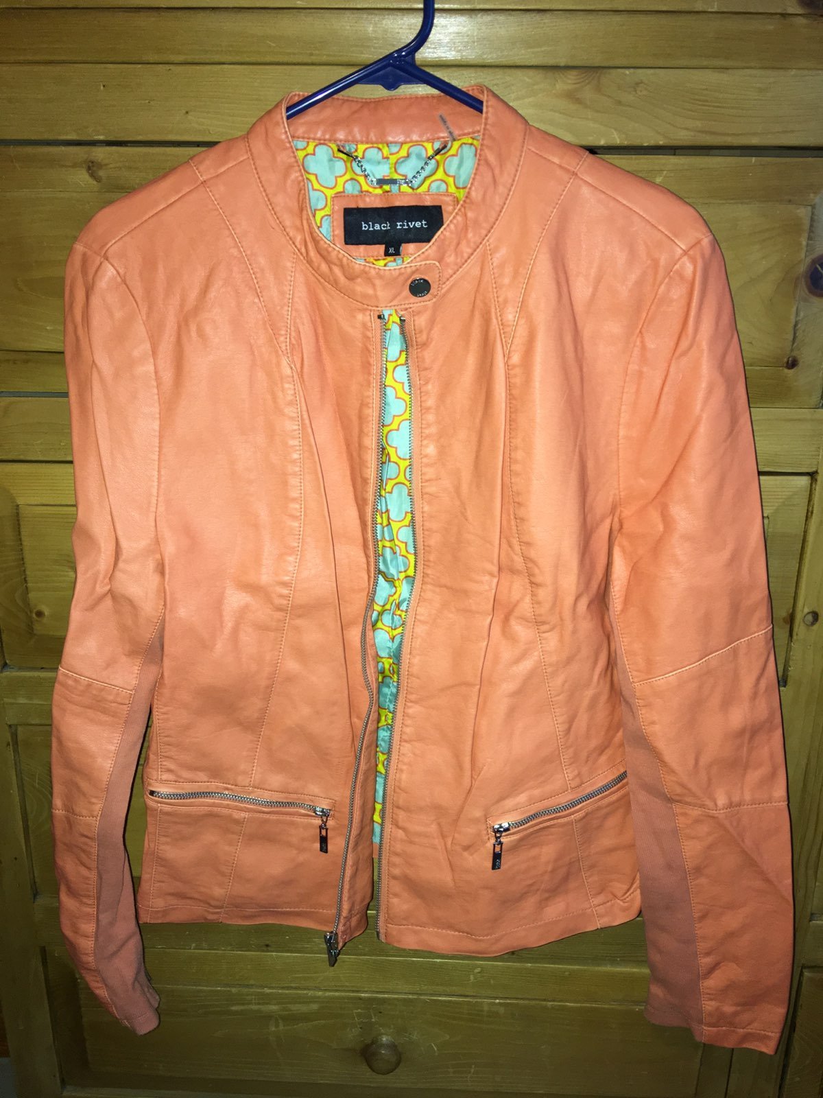 Faux Leather Jacket