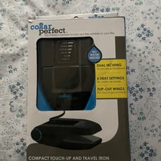 Collar Perfect Travel Iron Compact Touch-Up (& Traditional)