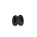 Vintage 925 Sterling Silver Earrings with Black Agate Stone