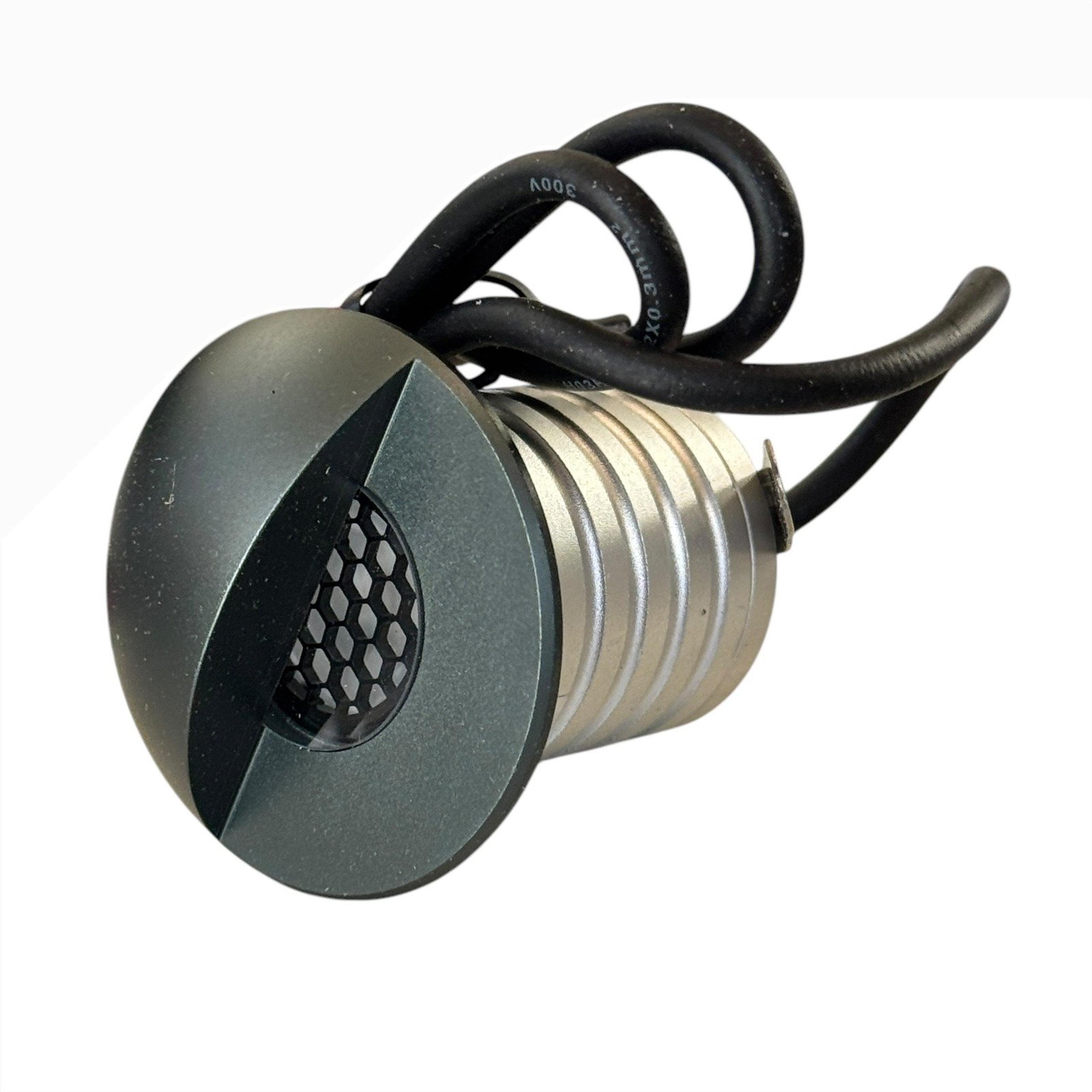 3W LED Semi Inground Light IP67 Waterproof Deck Lighting DC12-24V