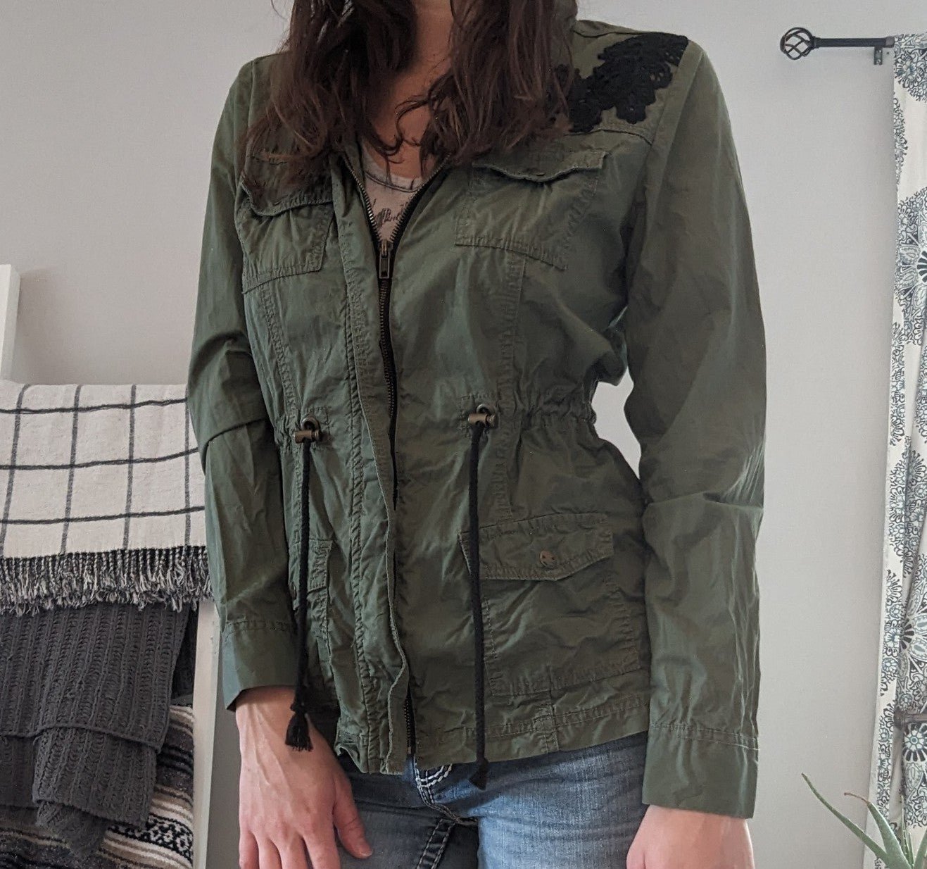 Maurices olive hotsell green jacket