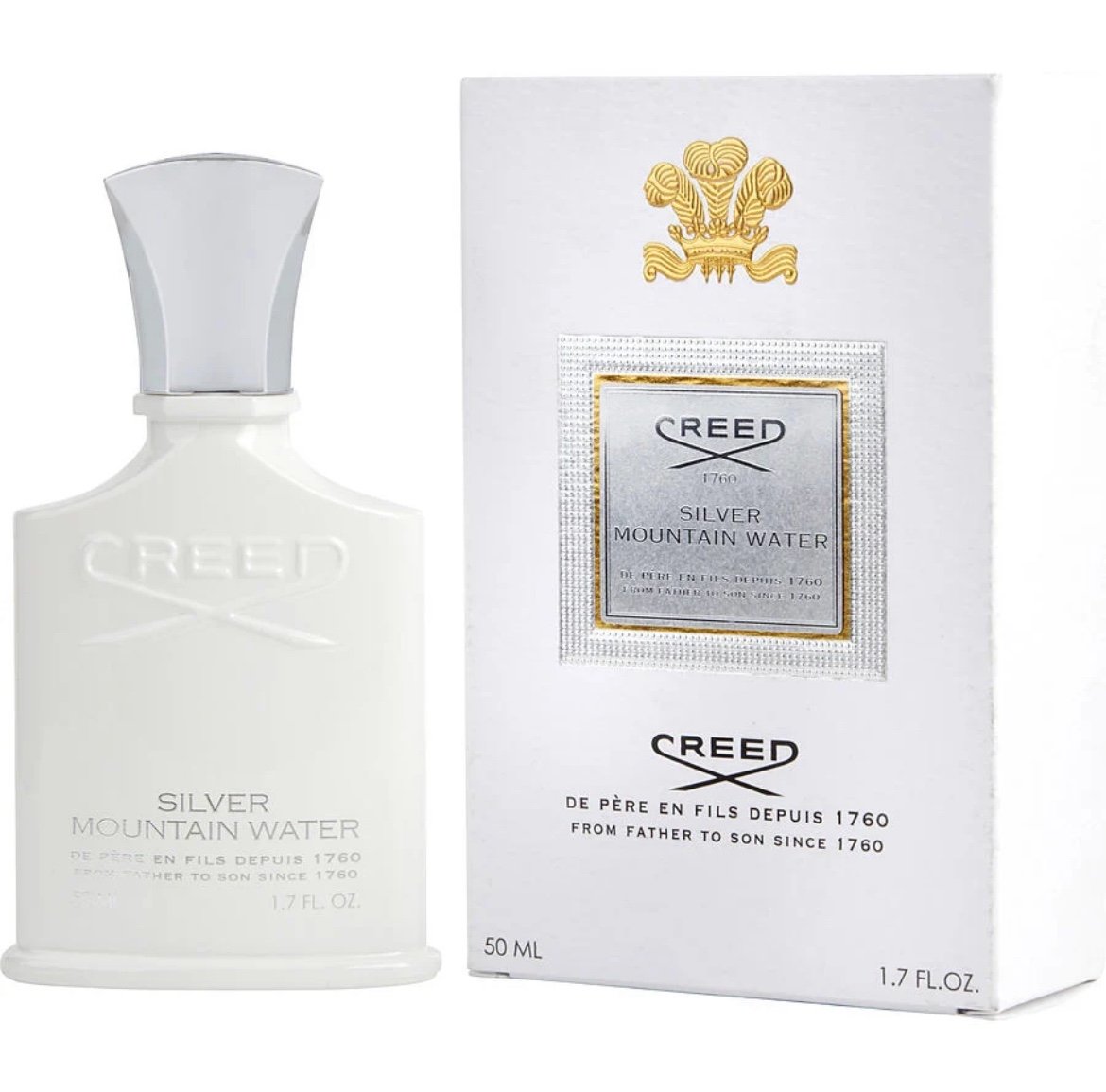 Creed Silver Mountain Water 1.7oz Eau De Parfum For Men