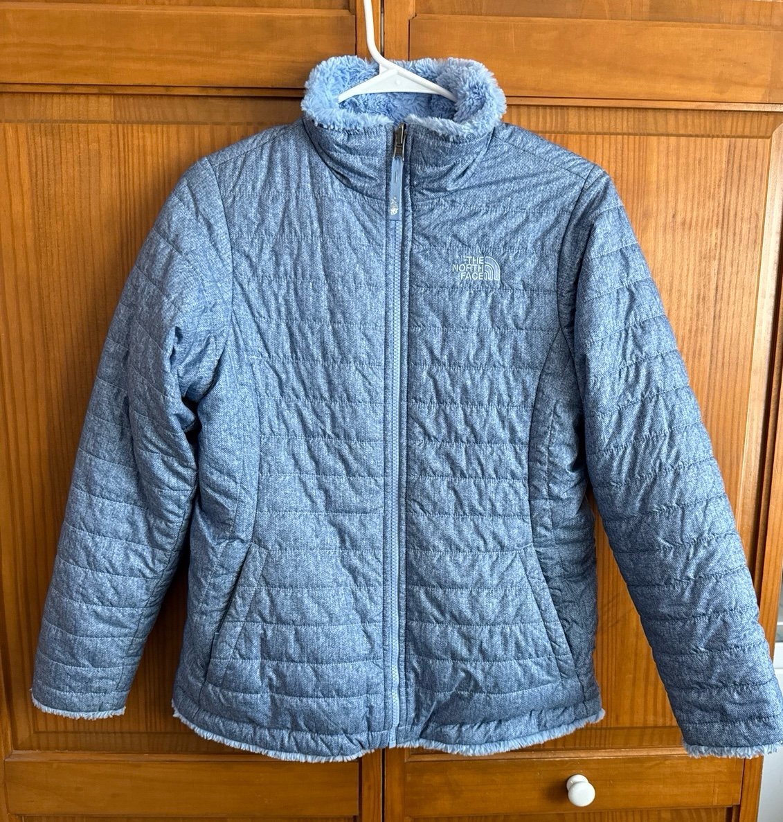 The North Face Girls' Reversible Mossbud Swirl Jacket