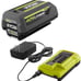 40V Lithium-Ion 4.0 Ah Battery and Charger