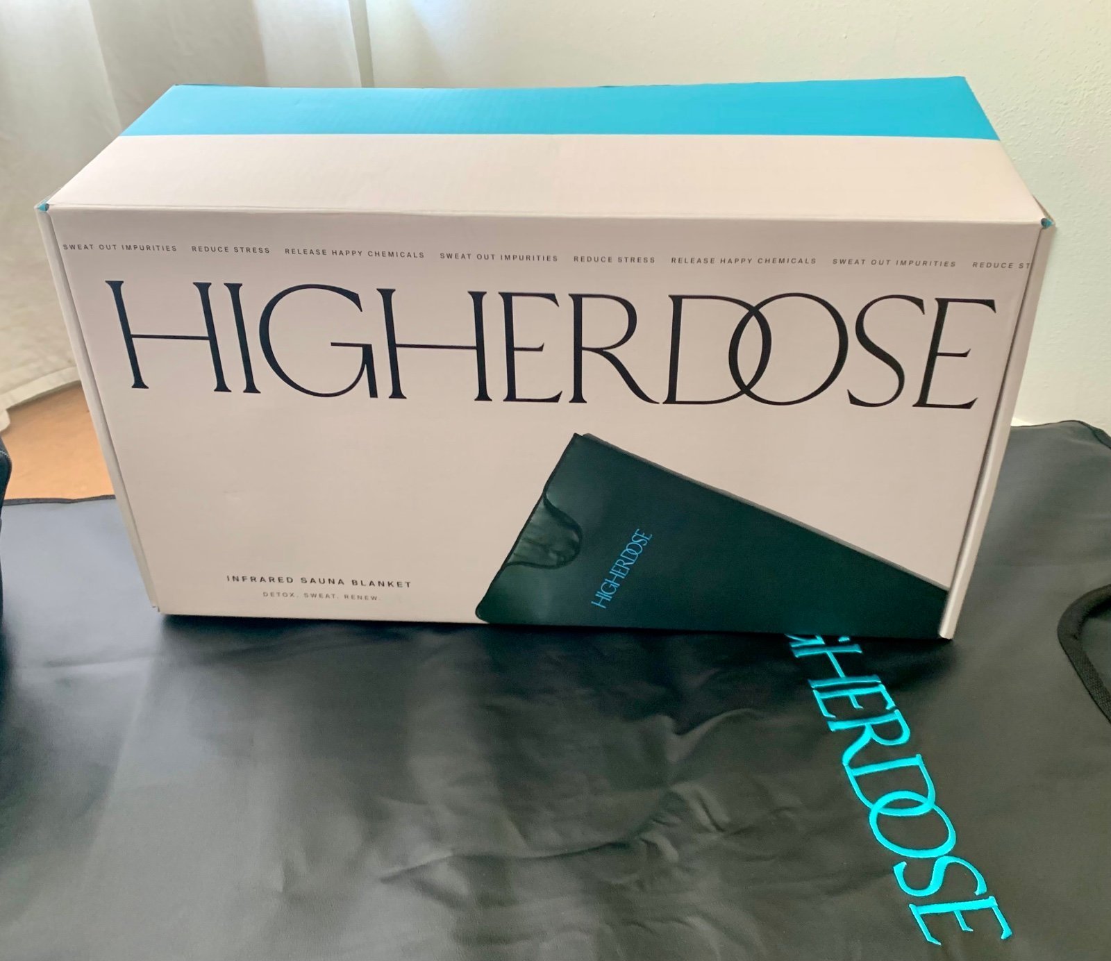 NEW UNUSED HIGHERDOSE HIGHER DOSE INFRARED V4 SAUNA BLANKET