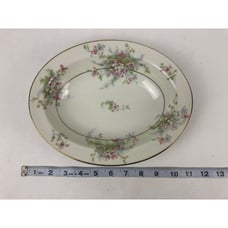 HAVILAND New York Apple Blossom Oval Serving Platter 9.5 Inches Long