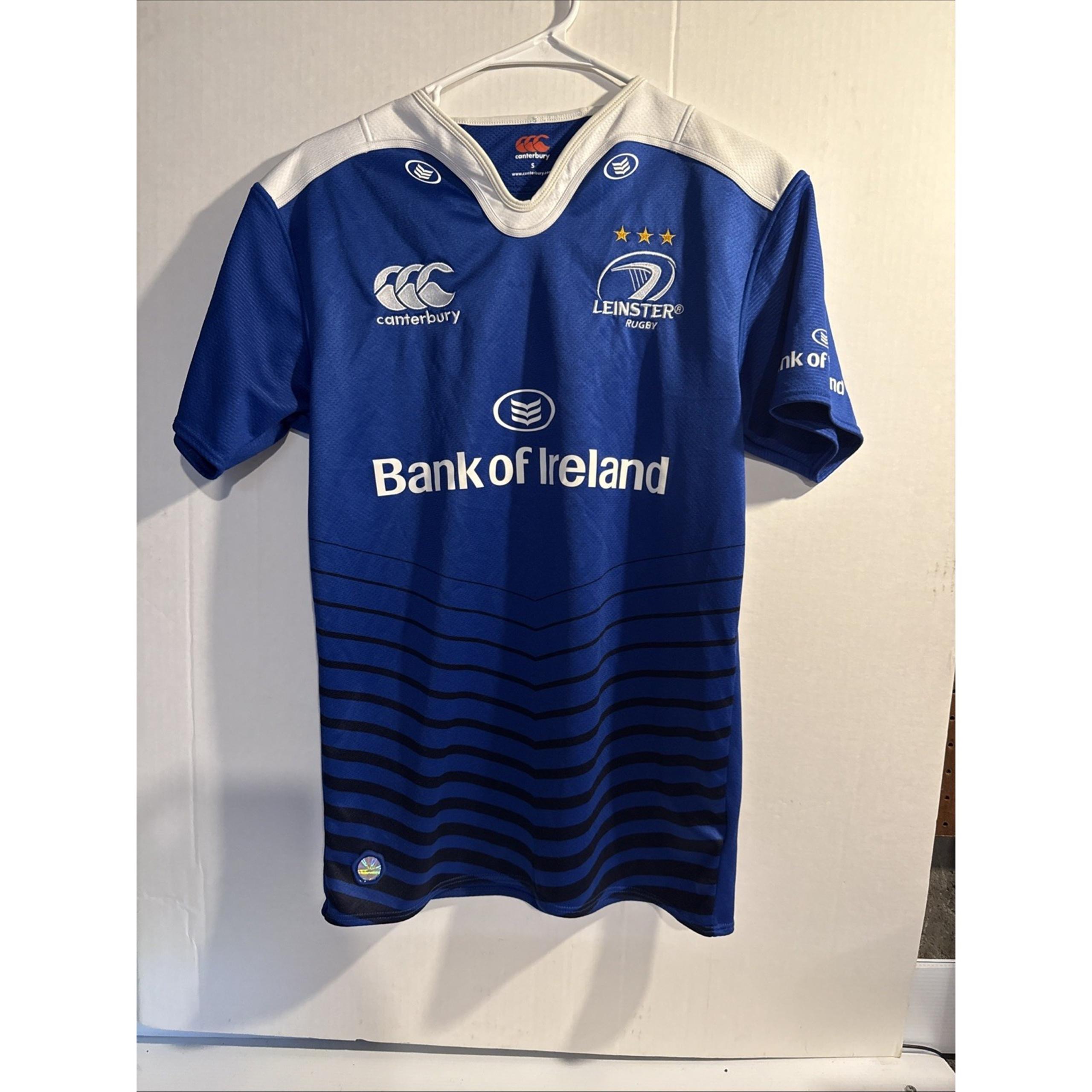 Canterbury Bank Of Ireland Jersey Leinster Rugby Men's Small (or Youth XL)