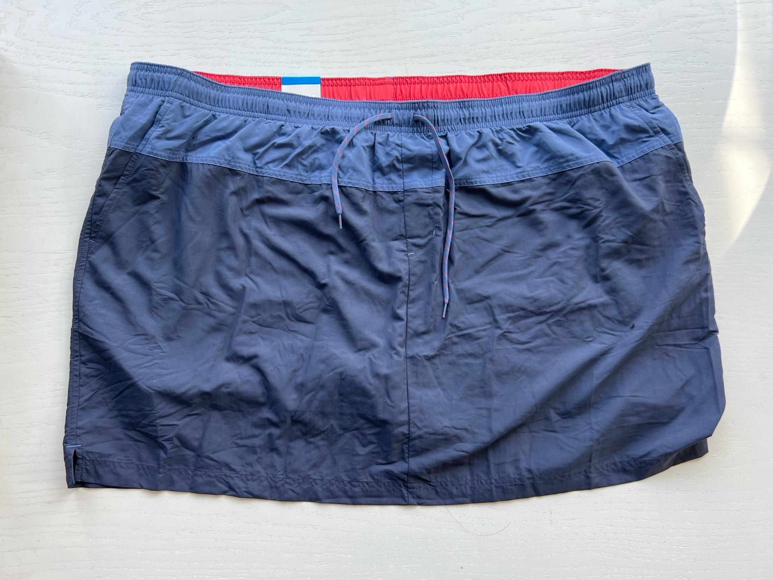Columbia Skort Womens Size 3XL Pull on Shorts Drawstring Blue Nylon NWT
