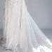 Lady Eleanor David’s Bridal Gown White Strapless Chapel Wedding Dress Size 12