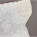 Lady Eleanor David’s Bridal Gown White Strapless Chapel Wedding Dress Size 12