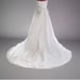 Lady Eleanor David’s Bridal Gown White Strapless Chapel Wedding Dress Size 12