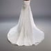 Lady Eleanor David’s Bridal Gown White Strapless Chapel Wedding Dress Size 12