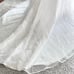 Lady Eleanor David’s Bridal Gown White Strapless Chapel Wedding Dress Size 12