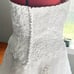 Lady Eleanor David’s Bridal Gown White Strapless Chapel Wedding Dress Size 12