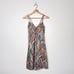 Prana Women's Athletic Racerback Dress Sz Small Multicolor Pattern