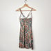 Prana Women's Athletic Racerback Dress Sz Small Multicolor Pattern