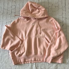 Nike Sportswear Women's Phoenix Fleece Hoodie Sweatshirt Large Arctic Orange