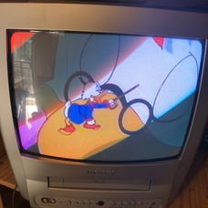 MAGNAVOX 20 Color TV (MC132DMG01) with b