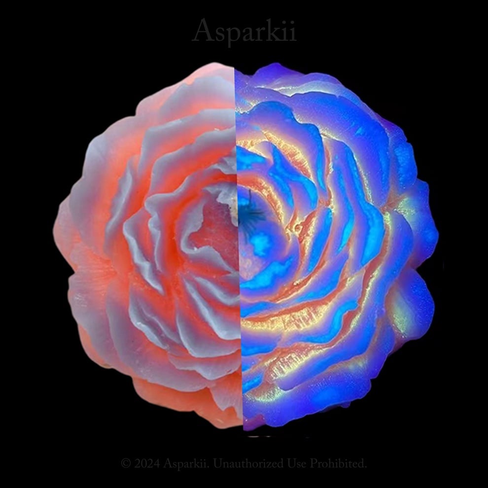 Fluorescent style Twilight Rose Low Temp Candles