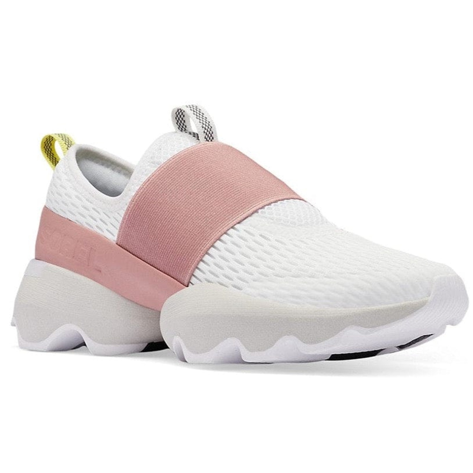 Sorel Kinetic Impact Strap White/Moonstone Women's Sneaker 9