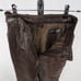 North Beach Brown Leather Pants