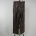 North Beach Brown Leather Pants
