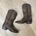 Dan Post Leather distressed Renegade Western boots 8