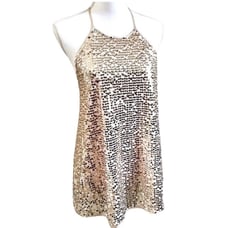 Victoria's Secret sequin halter